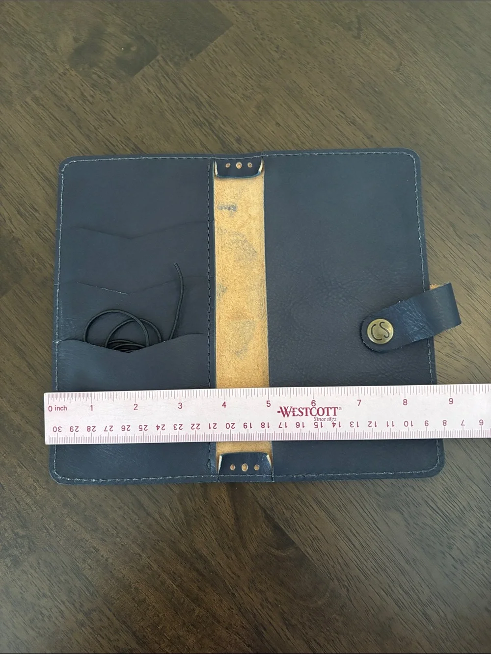 SALE Hobonichi Weeks Chic Sparrow Blue Leather Folio Travelers Notebook Cover